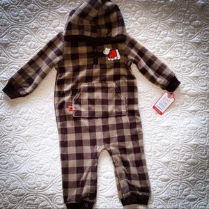 Super Warm Fleece Onesie 🐻 Boys 18 Months